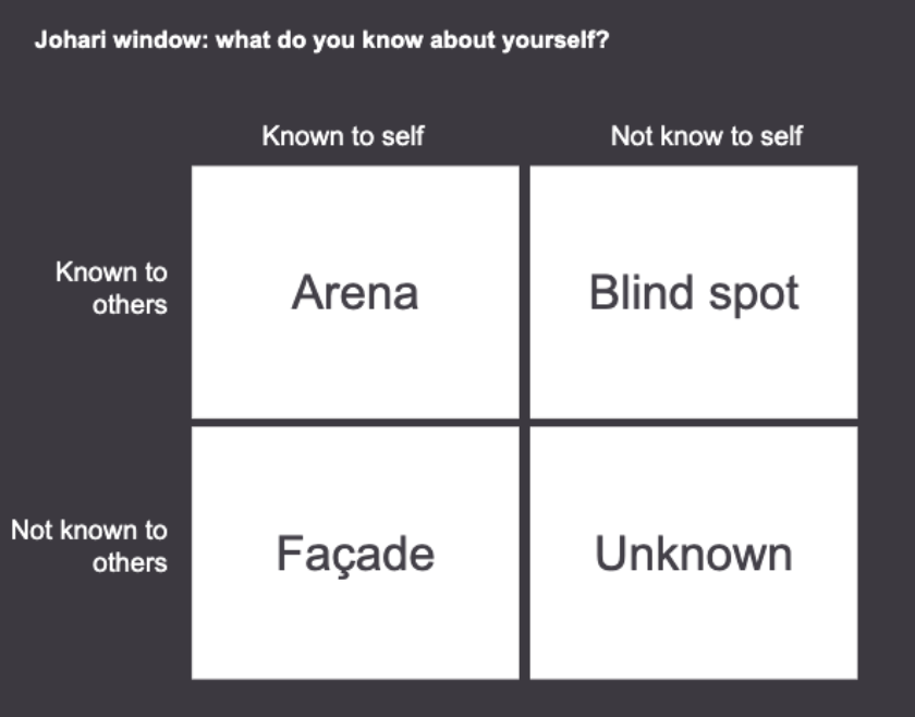 Johari Window