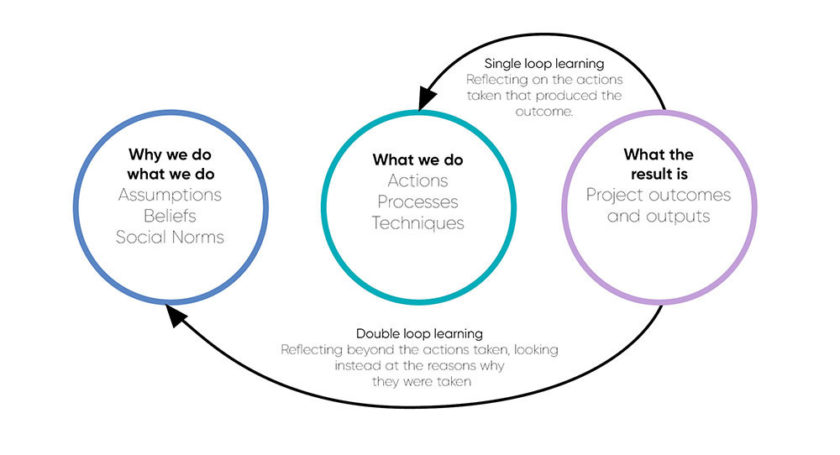 Double Loop Learning Web